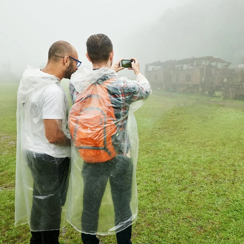 6Pcs Disposable Waterproof Rai - đánh giá và giá Emergency Poncho Rain
