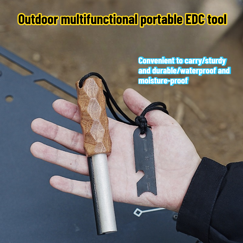 Shabili Wooden Handle Outdoor  - đánh giá và giá Magnesium Fire Starter